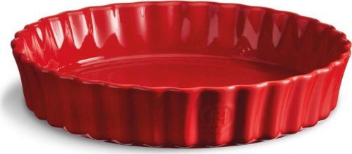 Červená keramická koláčová forma Emile Henry, ⌀ 28 cm