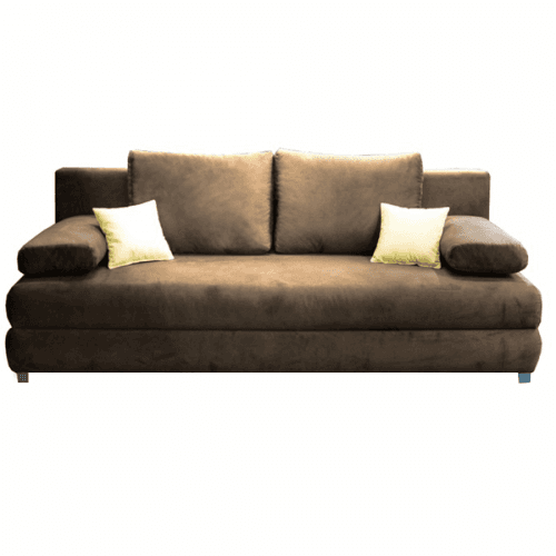 Tempo Kondela Pohovka CLIV - látka capuccino + béžová