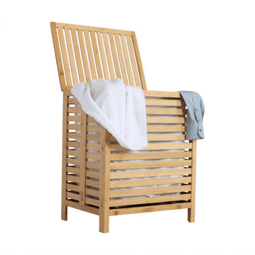 Tempo Kondela Koš na prádlo MENORK - přírodní bambus