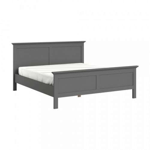 Tempo Kondela Postel PARIS, 180x200 cm - šedá