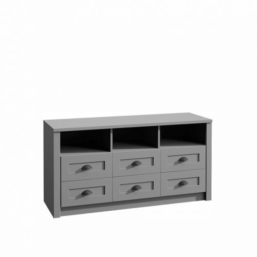 Tempo Kondela Komoda PROVANCE K6S - šedá