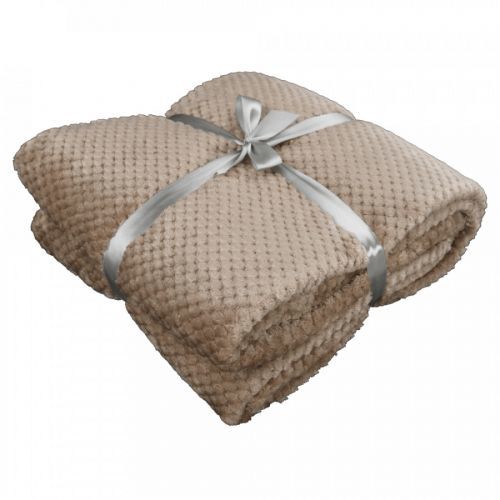 Tempo Kondela Oboustranná deka DEFANA TYP 1 - světle hnědá