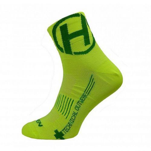 Ponožky Haven Lite Neo Long 2 páry - žluté-zelené, 4-5