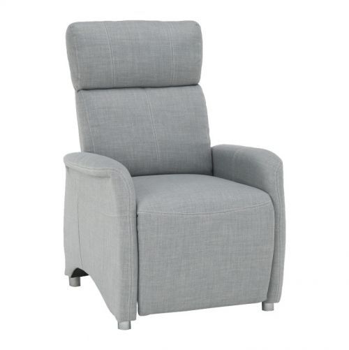 Tempo Kondela Relaxační křeslo FOREST - světle šedé