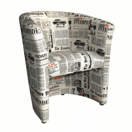 Tempo Kondela Křeslo CUBA - vzor noviny