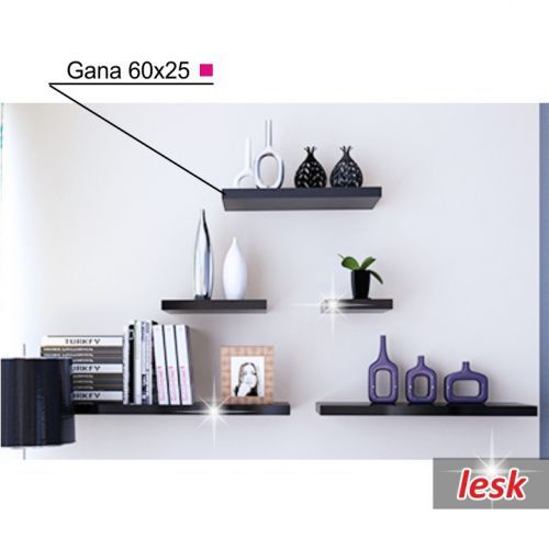 Tempo Kondela Police GANA 60 cm - černá