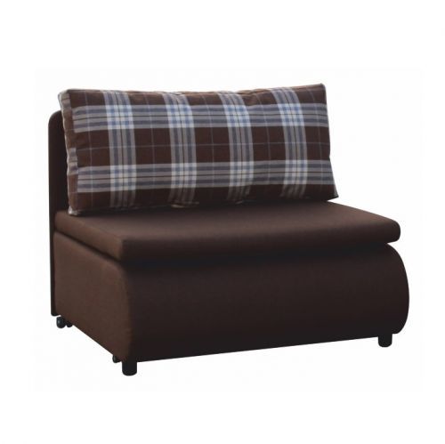 Tempo Kondela Rozkládací křeslo Keny NEW - hnědá