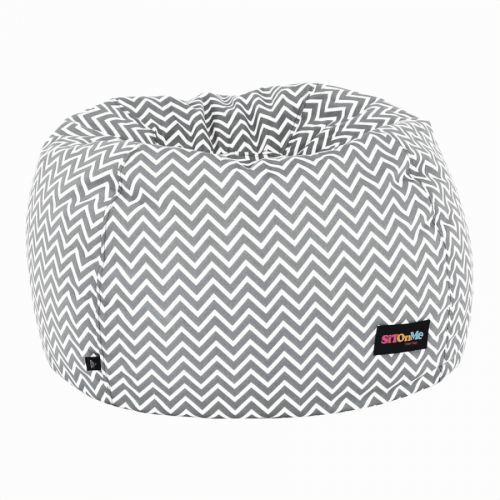 Tempo Kondela Sedací vak GOMBY 120l - šedý/vzor