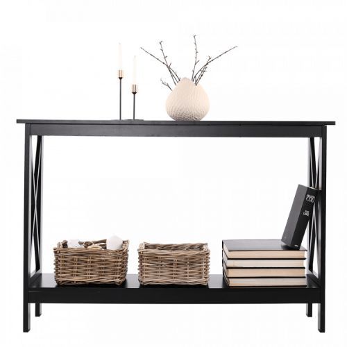 Tempo Kondela Konzolový stolek APOLOS - černý