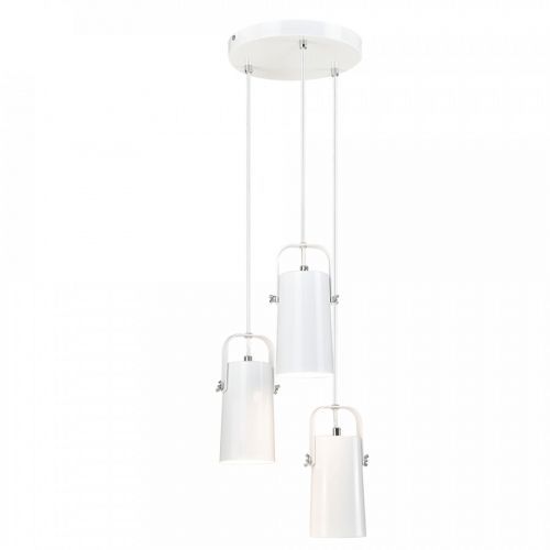 Tempo Kondela Visící lampa DEVAN - bílá / kov