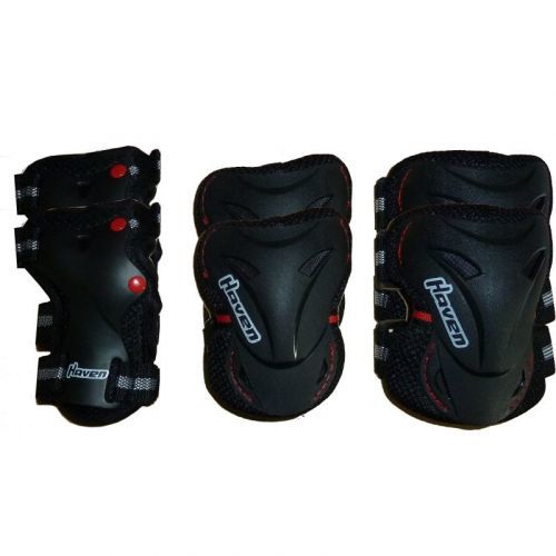 Sada chráničů Haven Inline Skate Set 3 ks - černá, XXS/XS