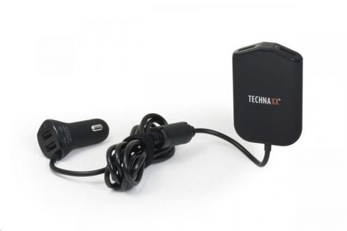 Technaxx Rodinná nabíječka do auta 4x USB (4x max. 2,4A), (TE14)