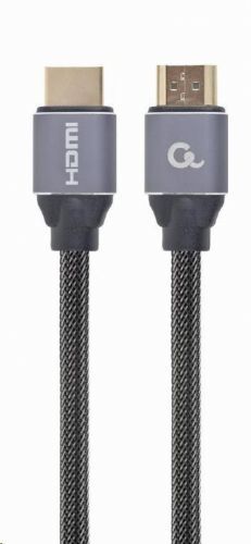 Gembird Kabel CABLEXPERT HDMI 2.0, 2m, opletený, černý, ethernet, blister (KAB051MB7)