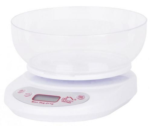 MAGIC HOME Váha kuchyňská digitální  5kg s mísou  MAGICHOME