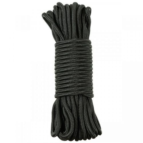 Lano MFH Commando 15 m x 5 mm - černé