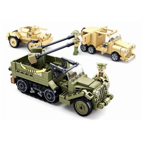Stavebnice Sluban Army Vojenská vozidla M38-B0812