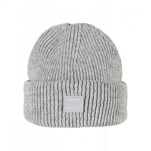 Čepice zimní Urban Classics Knitted Wool Beanie - šedá