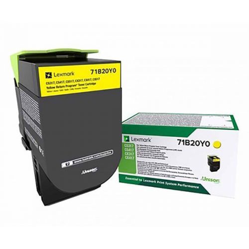 CS/CX31/41/51x Yellow Toner Cartridge Return - 2 300 stran