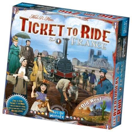 Days of Wonder Ticket To Ride: France & Old West (Map Collection 6)