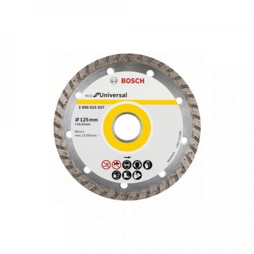 Diamantový kotouč ECO TURBO 125 /22,23 - 3165140857147 BOSCH