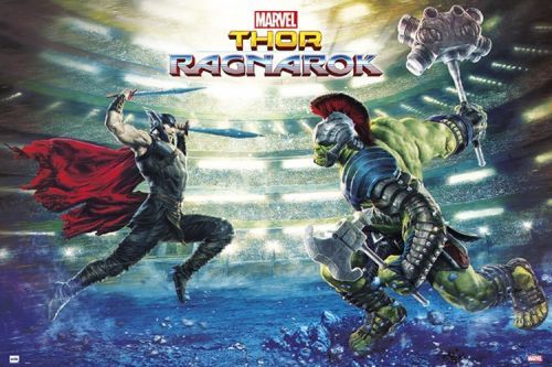 Posters Plakát, Obraz - Thor Ragnarok - Battle, (91,5 x 61 cm)