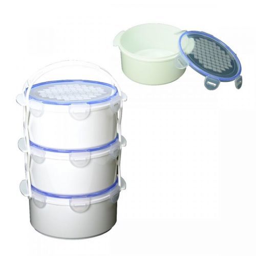 KOZÁČEK Jídlonosič plast 3x1,5L FULL HERMETIK