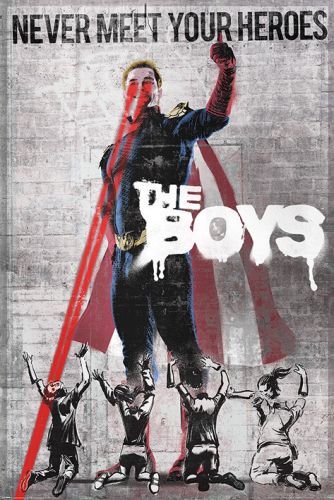 PYRAMID INTERNATIONAL Plakát, Obraz - The Boys - Homelander Stencil, (61 x 91,5 cm)