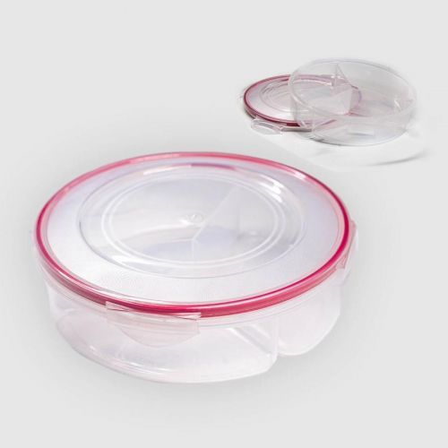 KOZÁČEK Dóza 1,2L kulatá s těsněním, dělená  LIA