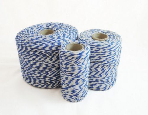 KOZÁČEK Provázek potravinářský bavlna 250g/166m bílomodrá  COMBI