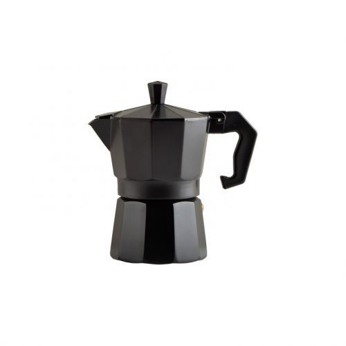 PERFECT HOME Kávovar moka 3 šálky  PERFECT černá