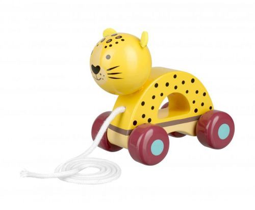 Orange Tree Toys Tahací leopard / Pull Along - Leopard