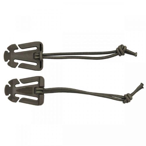 Spona MFH Molle s pružnou tkanicí - coyote