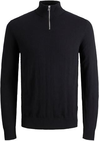 Jack&Jones Pánský svetr JJEEMIL 12189339 Black L