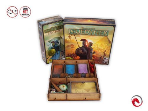 e-Raptor Seven Wonders Duel + Expansion Insert