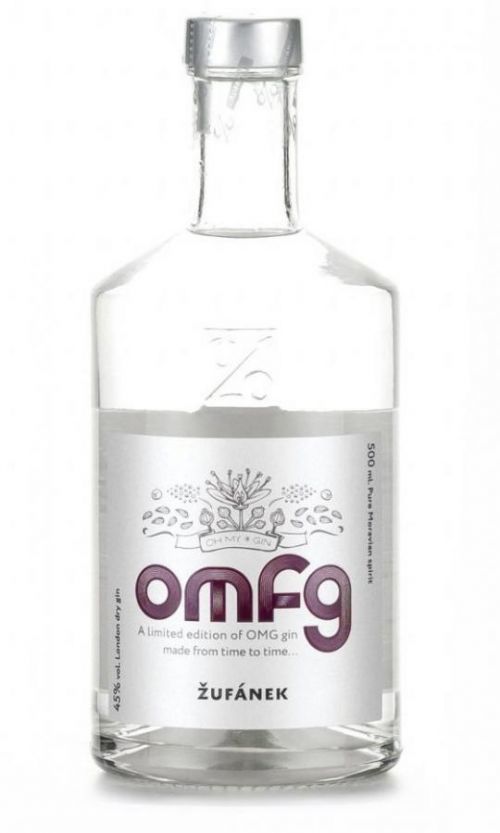 OMFG Gin Žufánek 2021 0,5l 45% L.E.