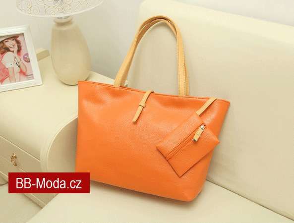 kabelka taška Lexure oranžová - sleva
