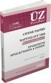 ÚZ 1449 / Cenné papíry, Kapitálový trh, Investiční společnosti a fondy