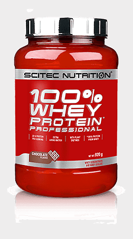 SCITEC NUTRITION 100% Whey Protein Professional vanilka/lesní směs 920 g