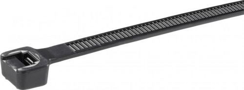 Stahovací pásky Panduit PLT2S-C0, 188 mm, polyamid 6.6, černá, 100 ks