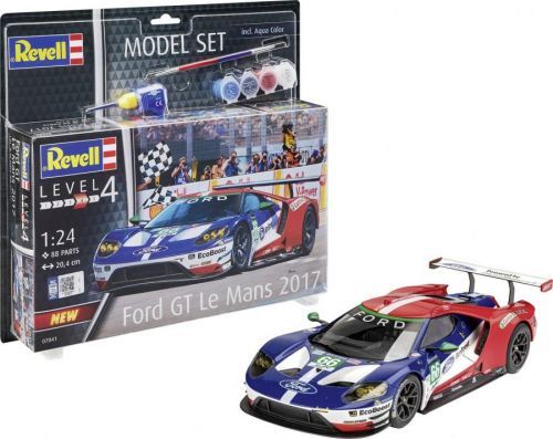 Model auta, stavebnice Revell Ford GT - Le Mans 67041, 1:24