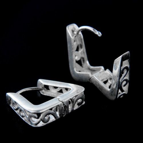 Stříbrné náušnice 14154