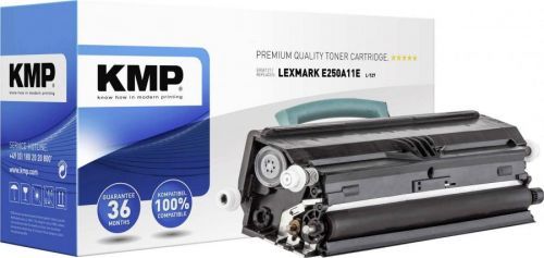 KMP toner náhradní Lexmark E250, E250A11E kompatibilní černá 3500 Seiten L-T27