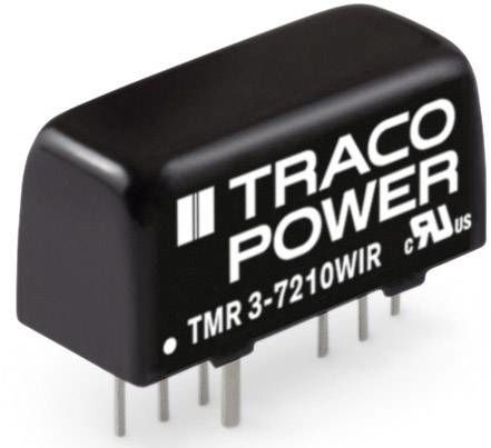 DC/DC měnič napětí do DPS TracoPower TMR 3-7215WIR, 110 V/DC, 125 mA, 3 W, Počet výstupů 1 x