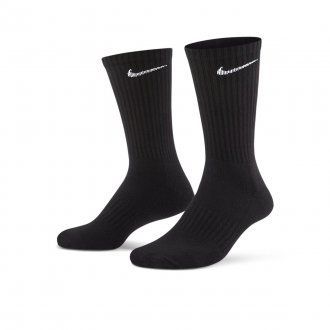 Nike Everyday Cush 2 Pair Crew Socks White/ Black S