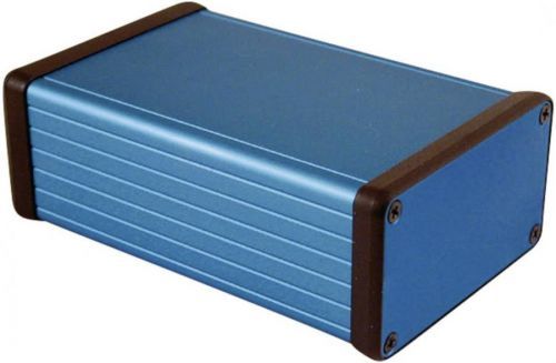 Univerzální pouzdro hliníkové Hammond Electronics, (d x š x v) 120 x 78 x 43 mm, modrá