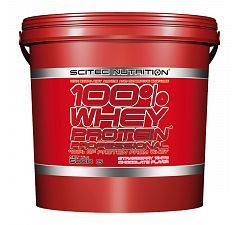 SCITEC NUTRITION 100% Whey Protein Professional čokoláda/lískový oříšek 5000 g