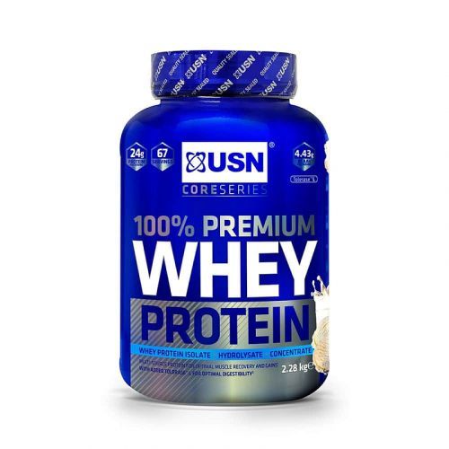 USN 100% Whey Protein Premium 2280 g vanilka
