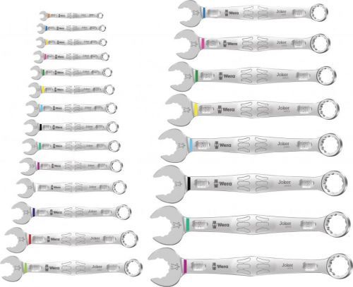 Sada očkoplochých klíčů Wera 6003 Joker 22 Set 1 05020232001, 22dílná