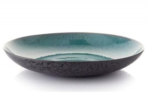 Servírovací mísa Bitz černá/zelená 40 cm