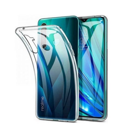 Kryt TopQ Realme 6i silikon 1 mm průhledný 54873